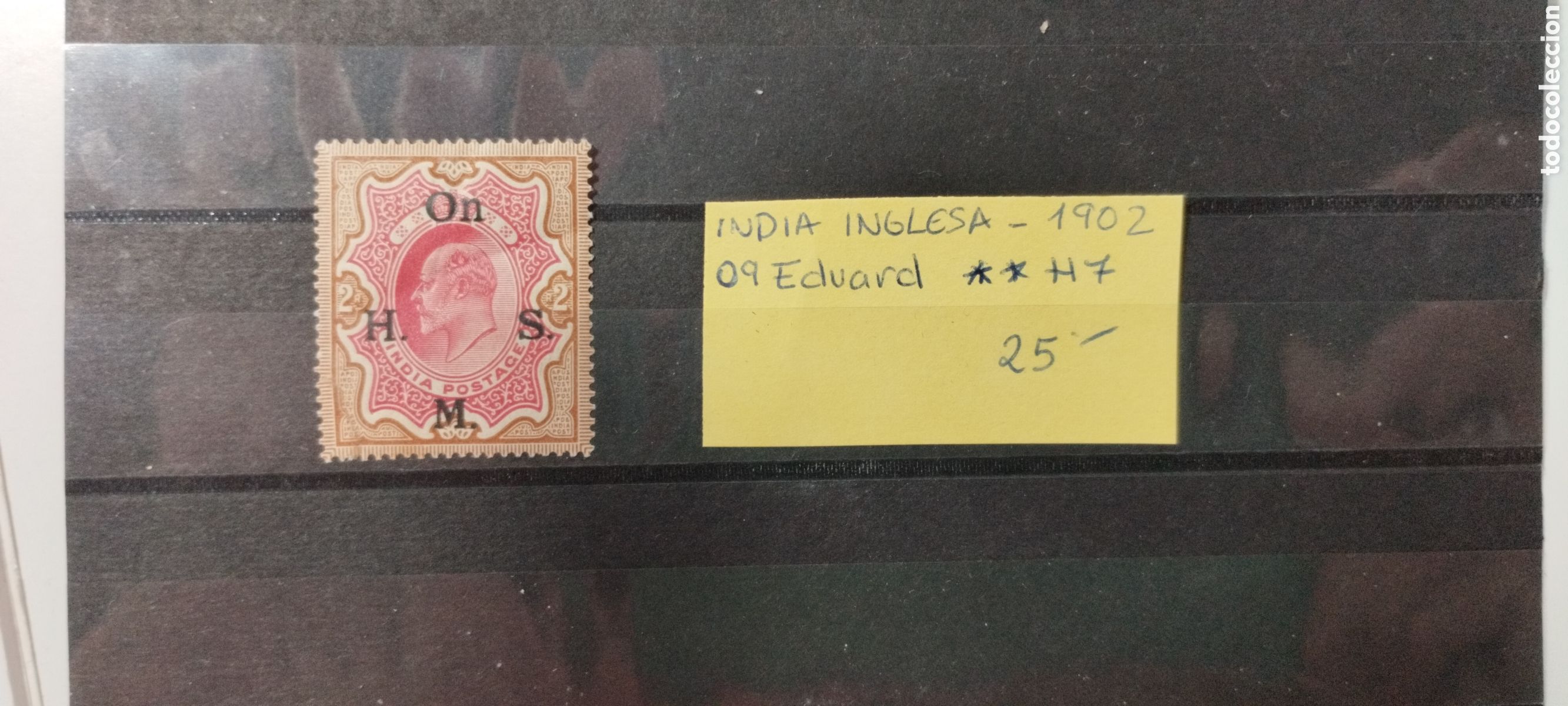 Sellos: 1902 India Inglesa **H7 Edouard - Foto 1
