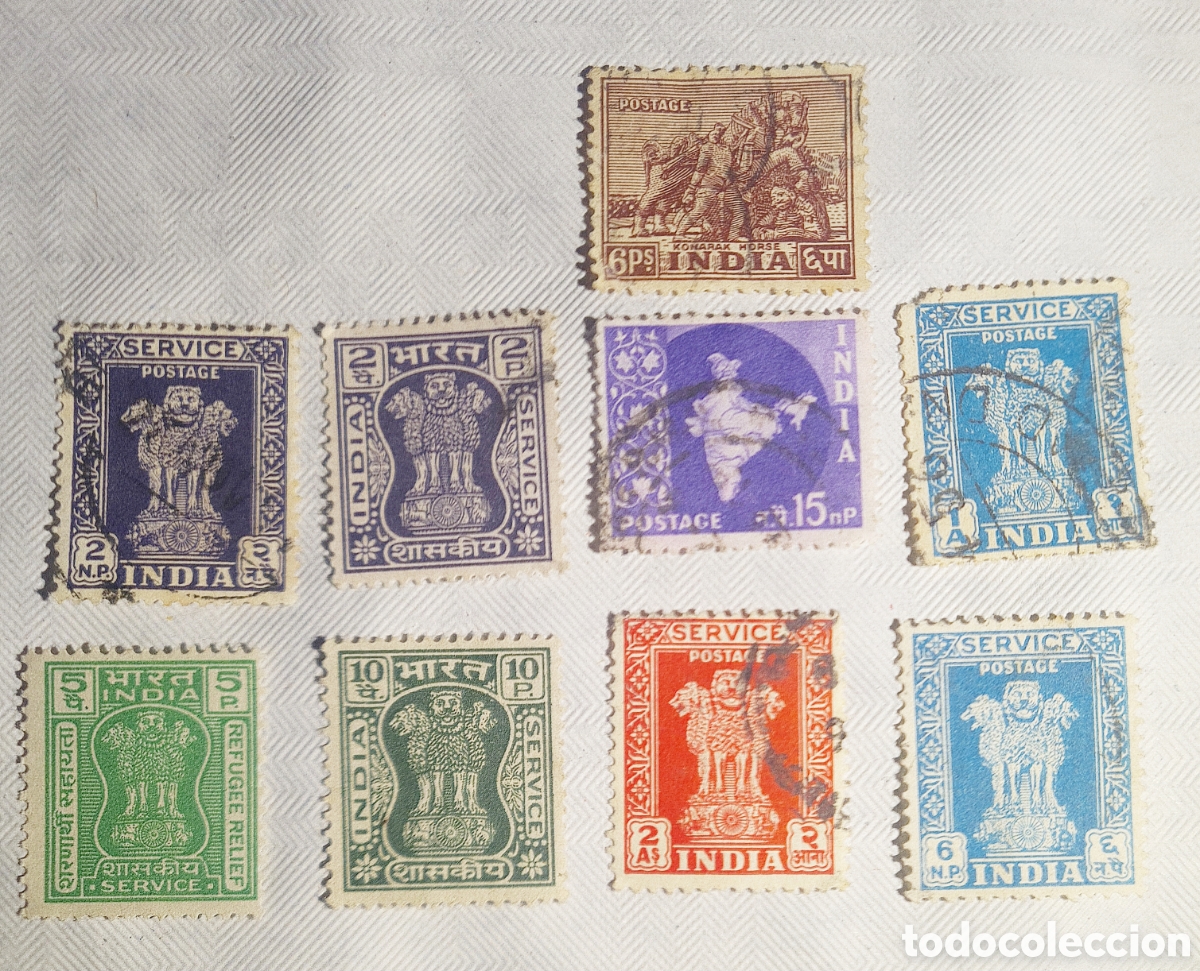 Sellos: Colecci&oacute;n sellos India - Foto 1