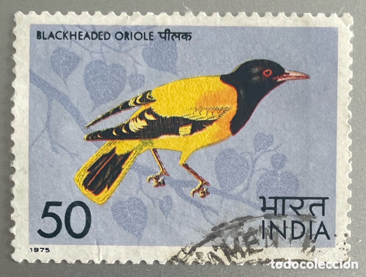 Sellos: India. P&aacute;jaros. Aves. 1975 - Foto 1