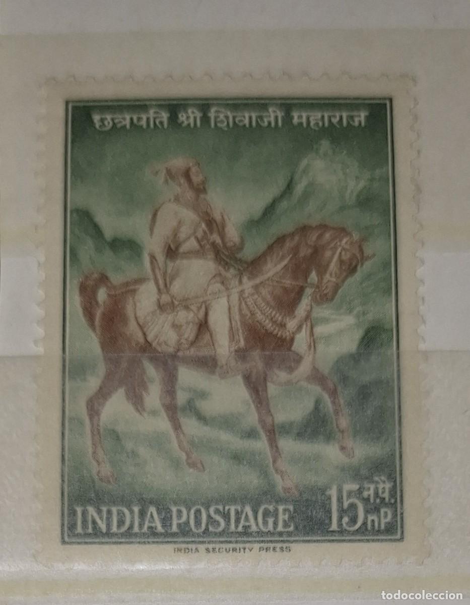 Sellos: INDIA, 1961, CAT.YT. 124. - Foto 1