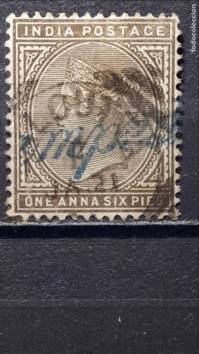 Sellos: INDIA inglesa . A&Ntilde;O 1882. &deg;. YVERT 36 - Foto 1