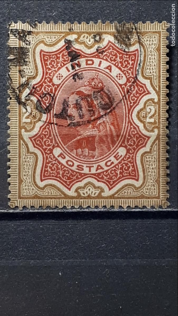 Sellos: INDIA inglesa . A&Ntilde;O 1892. &deg;. YVERT 49 - Foto 1