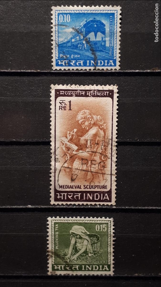 Sellos: INDIA. A&Ntilde;O 1965. &deg;. YVERT 192/4 - Foto 1