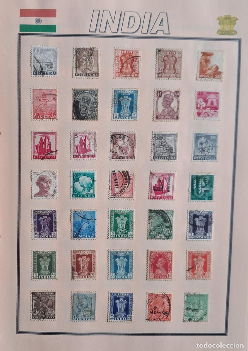 Sellos: lote de 35 sellos de la India. - Foto 1