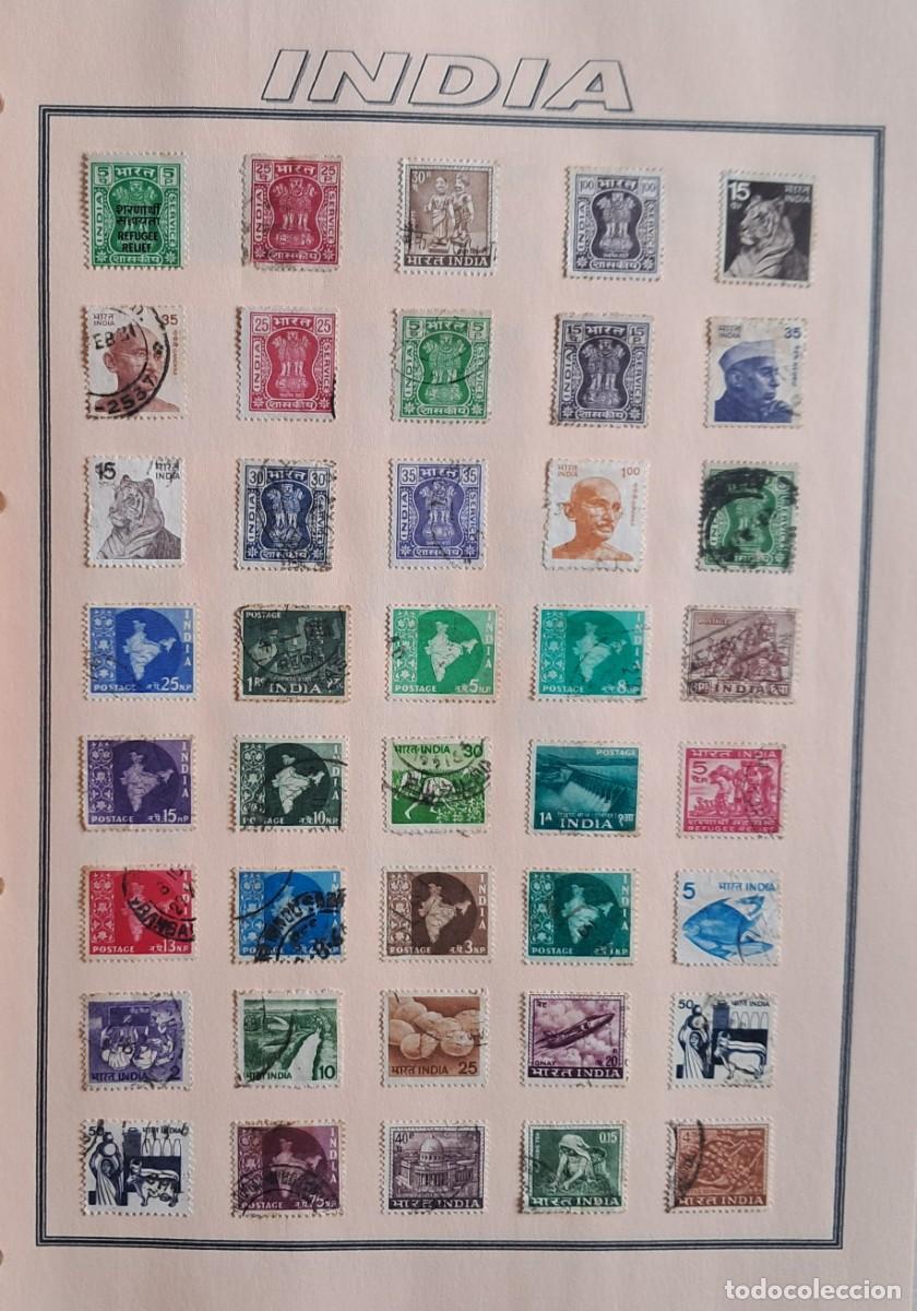 Sellos: lote de 40 sellos de la India. - Foto 1