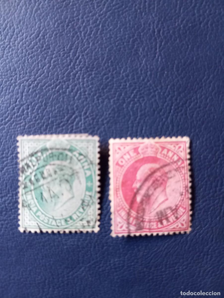 Sellos: INDIA, 1906, REY EDUARDO VII - Foto 1