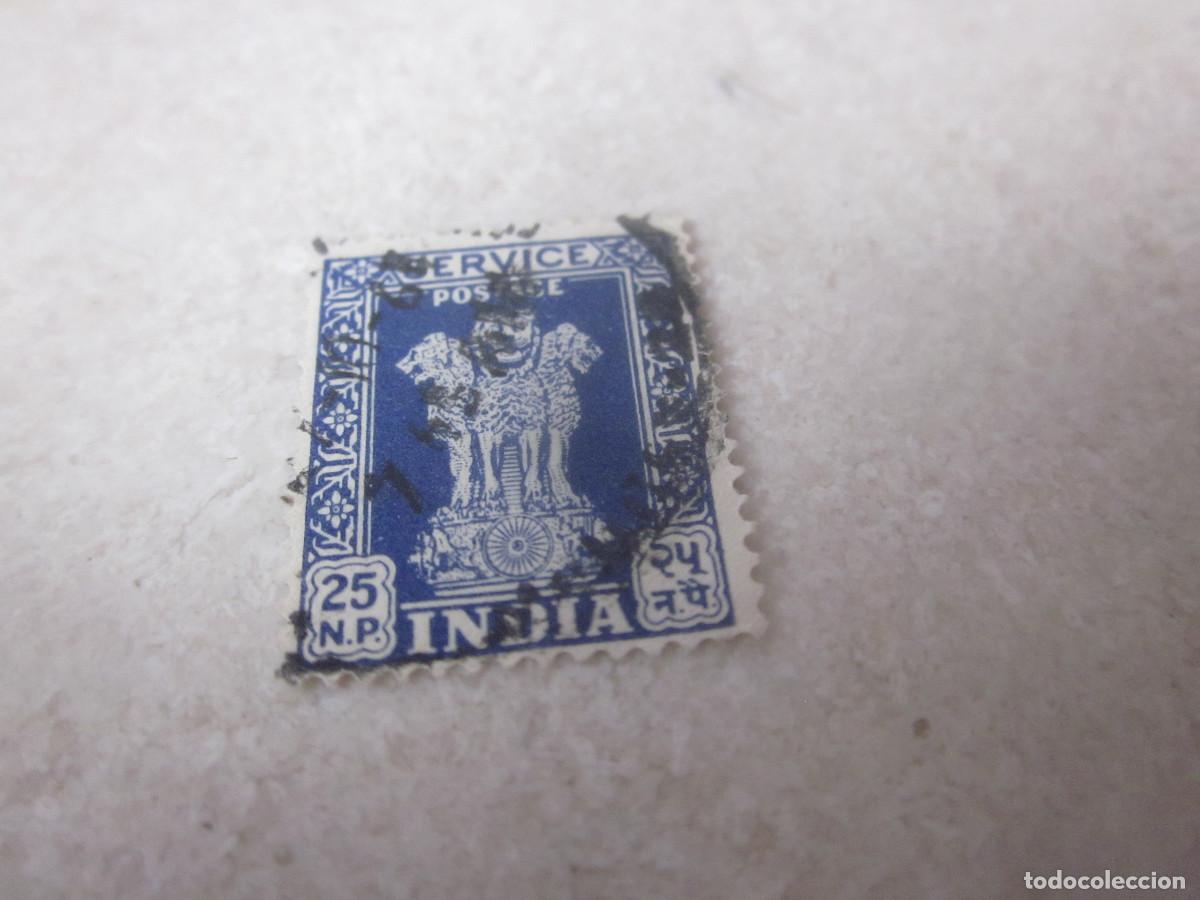 Sellos: SELLO 25 N.P. - INDIA - Foto 1