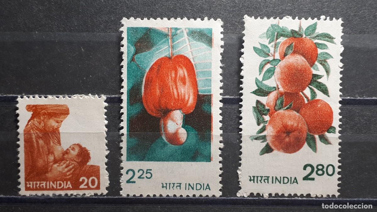 Sellos: INDIA. A&Ntilde;O 1981. **. YVERT 662/4 - Foto 1