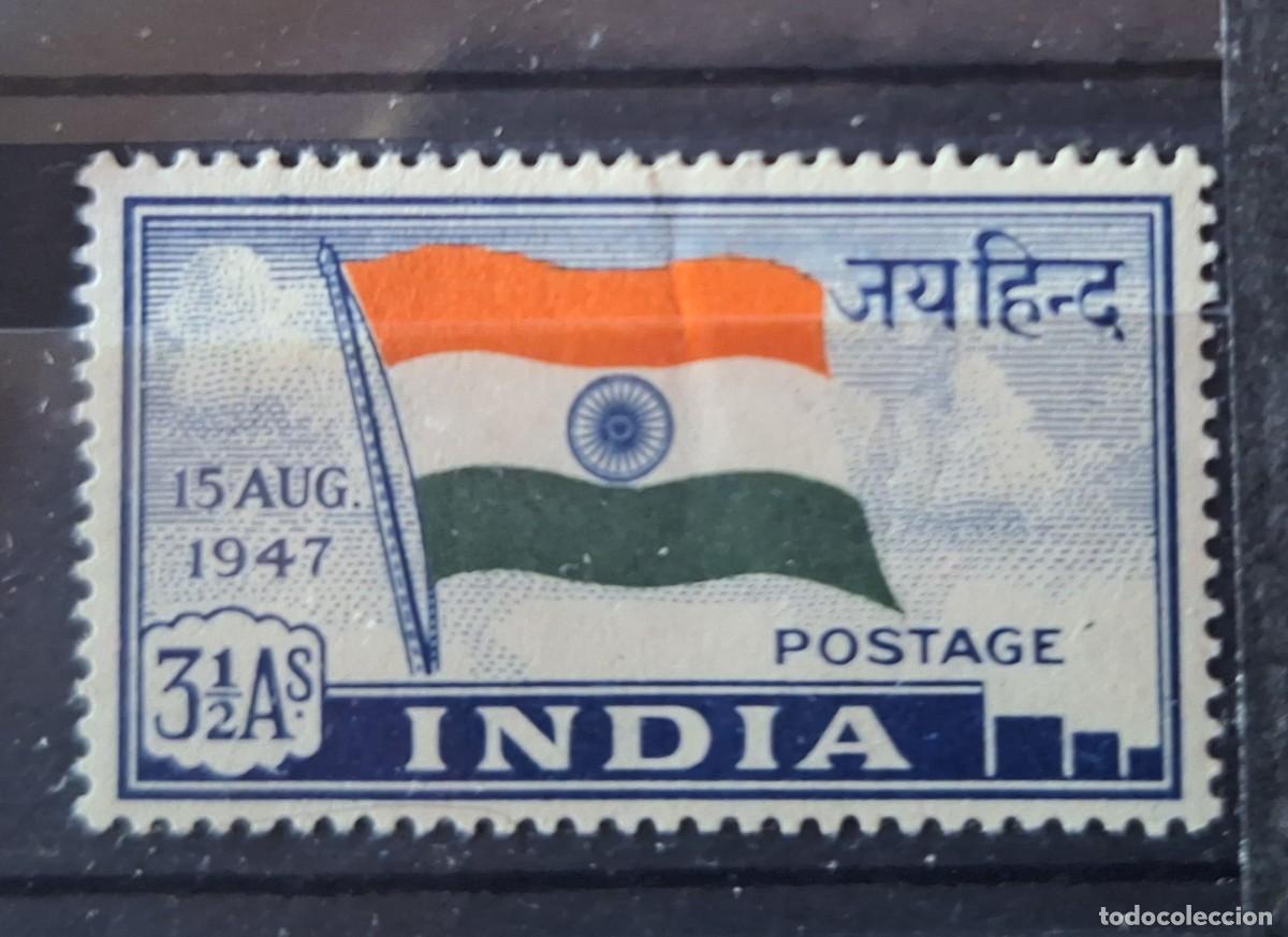 Sellos: INDIA, 1947, CAT.YT. 2. - Foto 1