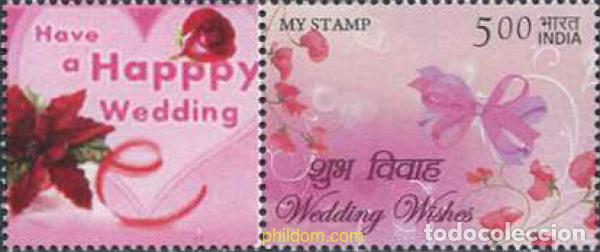 Sellos: 757607 MNH INDIA 2017 BODAS - Foto 1