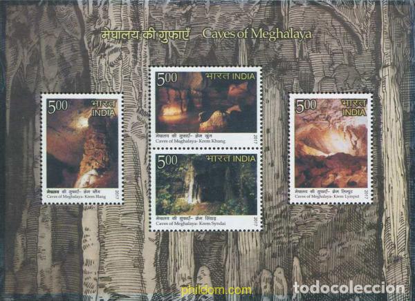 Sellos: 582257 MNH INDIA 2017 CUEVAS - Foto 1