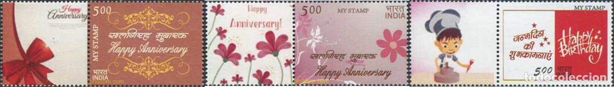 Sellos: 757608 MNH INDIA 2017 BODAS - Foto 1