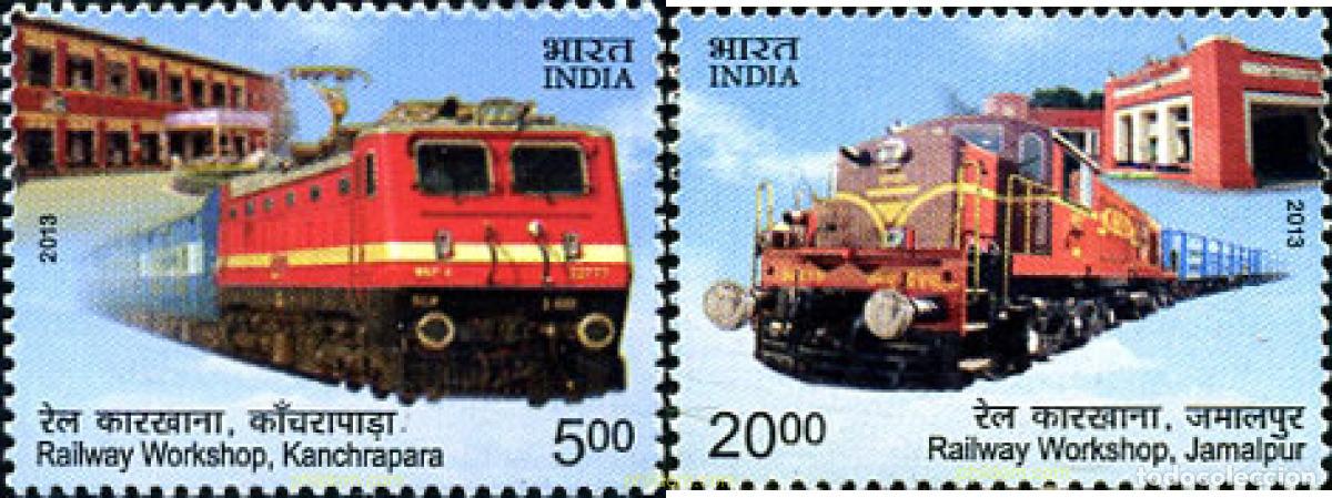 Sellos: 314950 MNH INDIA 2013 FERROCARRIL - Foto 1