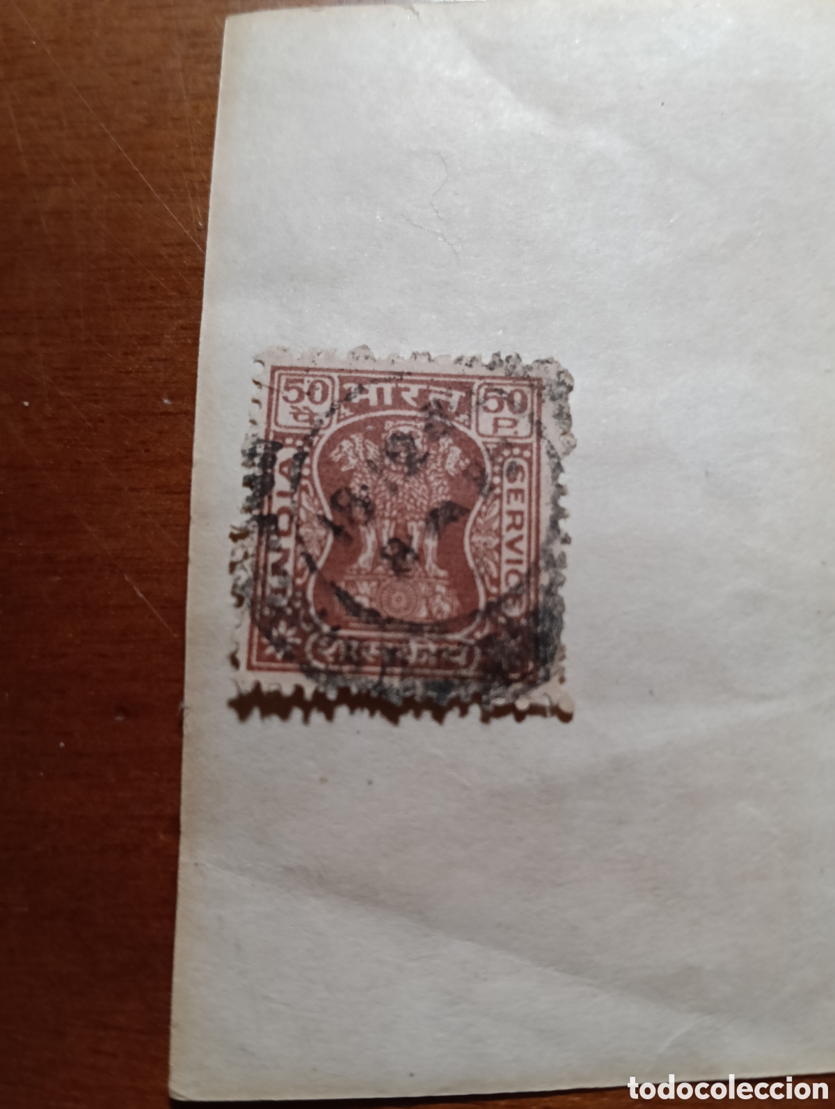 Sellos: SELLO INDIA 50 RUPIAS - Foto 1