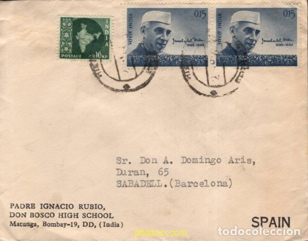 Sellos: 720677 MNH INDIA 1957 CIRCULADA - Foto 1
