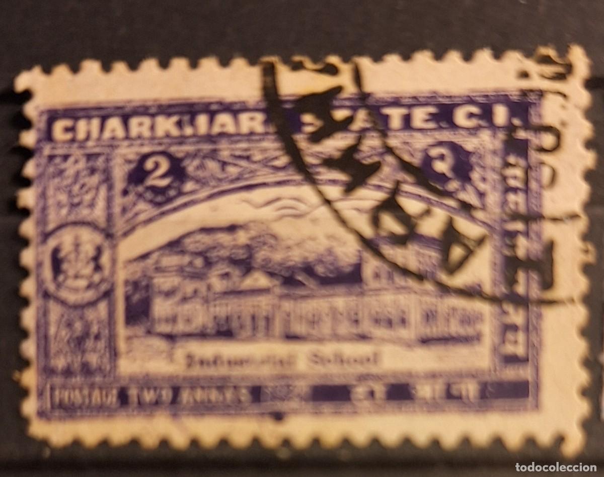 Sellos: INDIA, CHARKHARI, 1931, CAT.YT.23. - Foto 1