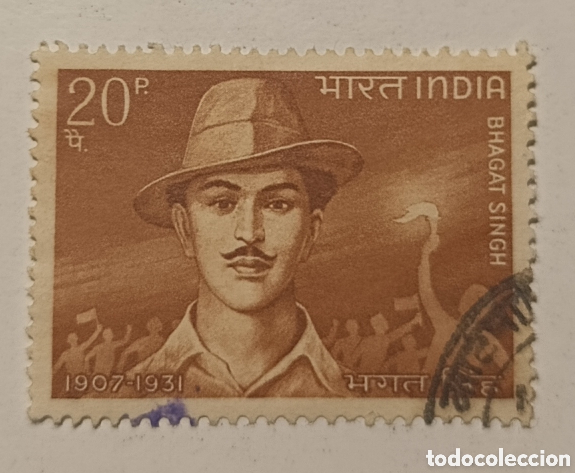 Sellos: INDIA sello bhagat singht - Foto 1