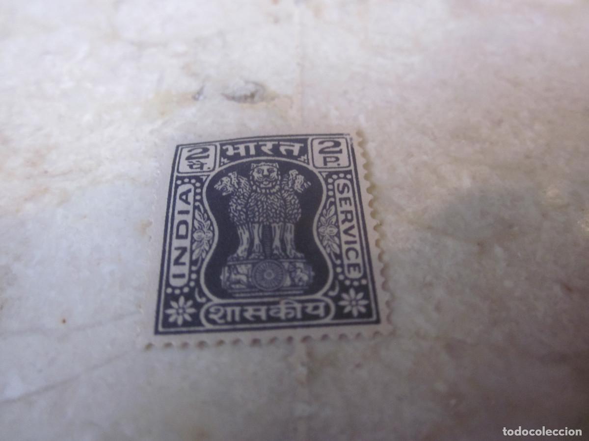 Sellos: SELLO 2 PIASTRAS INDIA - Foto 1