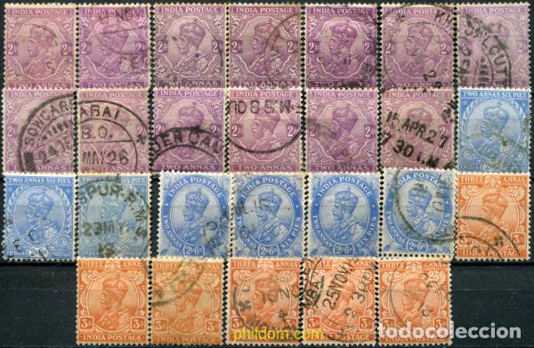 Sellos: 785608 USED INDIA INGLESA 1911 EFIGIE DE GORGE V. FILIGRANA ESTRELLA