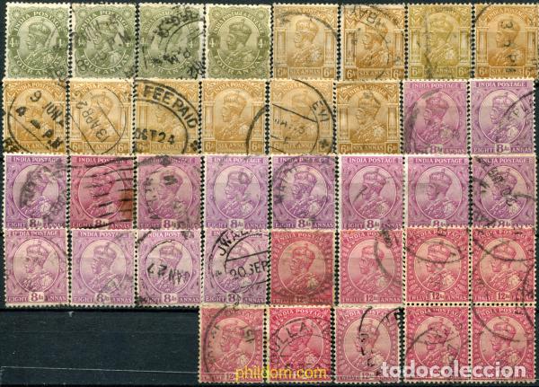 Sellos: 785609 USED INDIA INGLESA 1911 EFIGIE DE GORGE V. FILIGRANA ESTRELLA