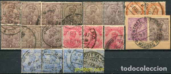 Sellos: 785668 USED INDIA INGLESA 1911 EFIGIE DE GORGE V. FILIGRANA ESTRELLA