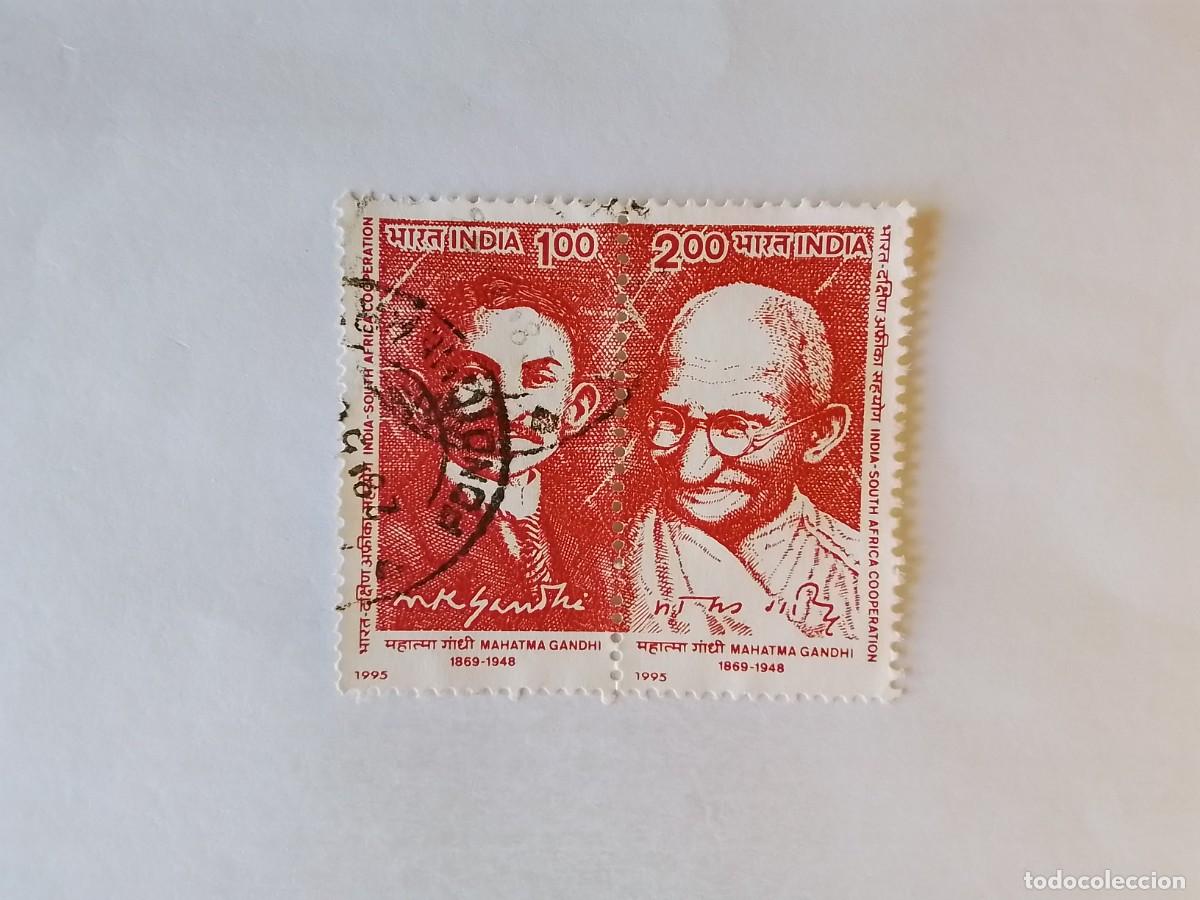 Sellos: A&Ntilde;O 1995 INDIA SERIE USADA