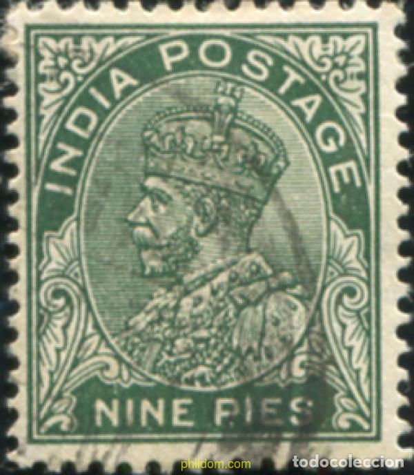 Sellos: 785700 USED INDIA INGLESA 1927 SELLOS DEL 1911-1926. FILIGRANA ESTRELLA MULTIPLE