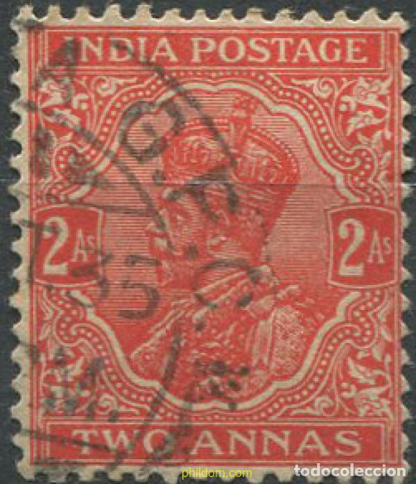 Sellos: 661612 USED INDIA INGLESA 1934 SELLOS DEL 1911-26 SOBRECARGADOS, FILIGRANA ESTRELLA MULTIPLE. LEYEN