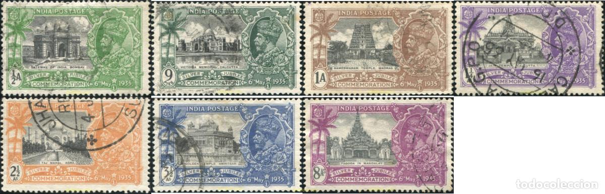 Sellos: 785776 USED INDIA INGLESA 1935 JORGE V