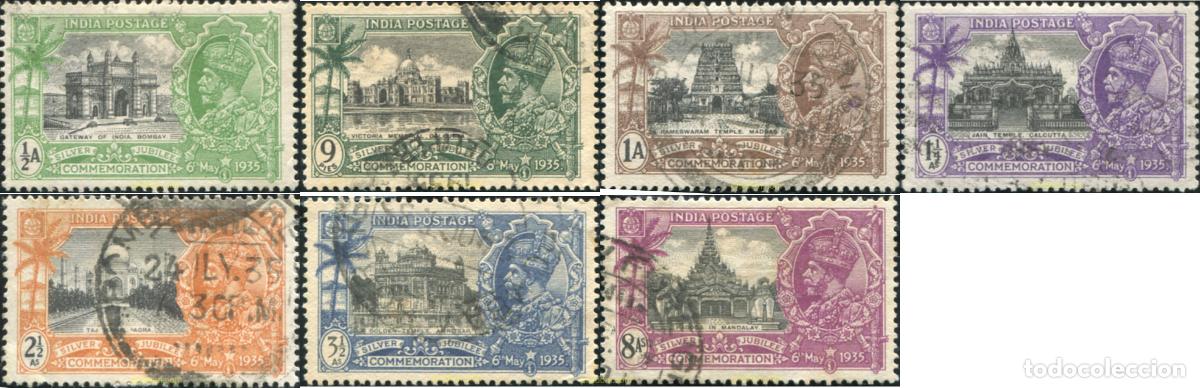 Sellos: 785777 USED INDIA INGLESA 1935 JORGE V