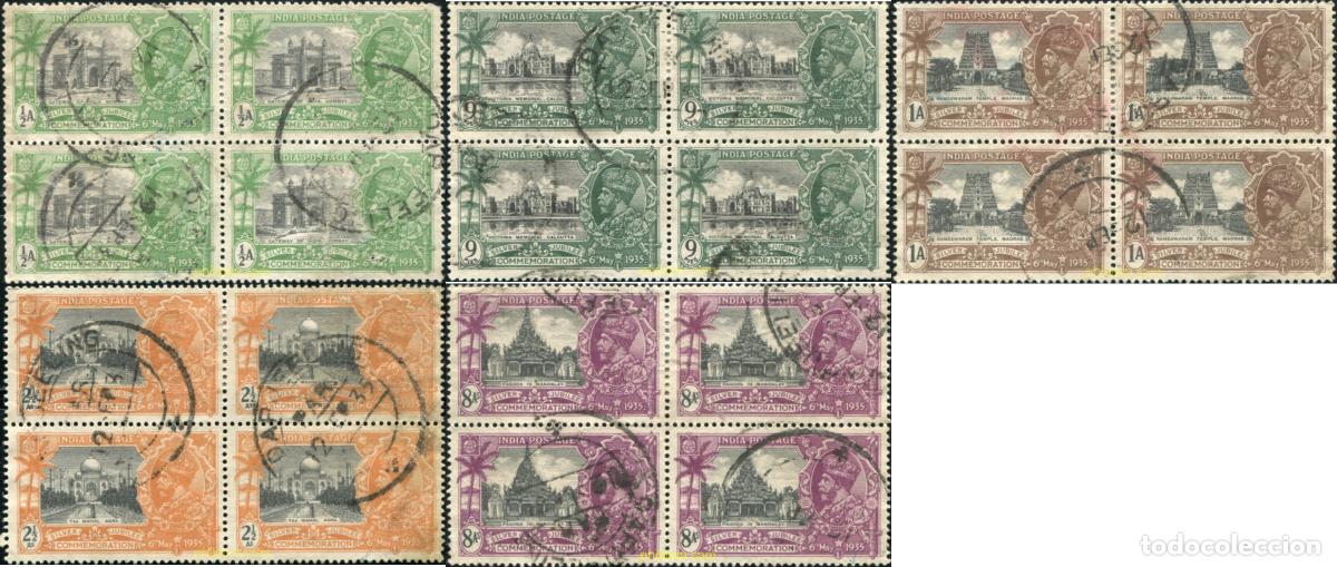 Sellos: 785779 USED INDIA INGLESA 1935 JORGE V