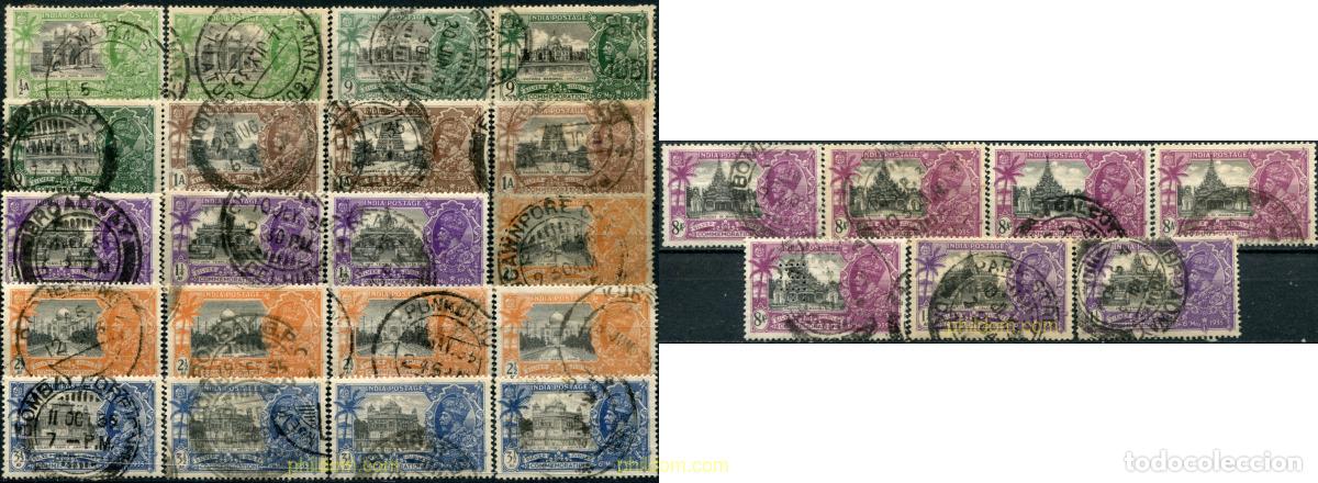 Sellos: 785778 USED INDIA INGLESA 1935 JORGE V