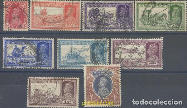 Sellos: 661620 USED INDIA INGLESA 1937 JORGE VI
