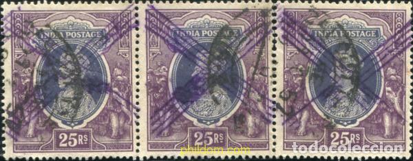 Sellos: 785788 USED INDIA INGLESA 1937 JORGE VI