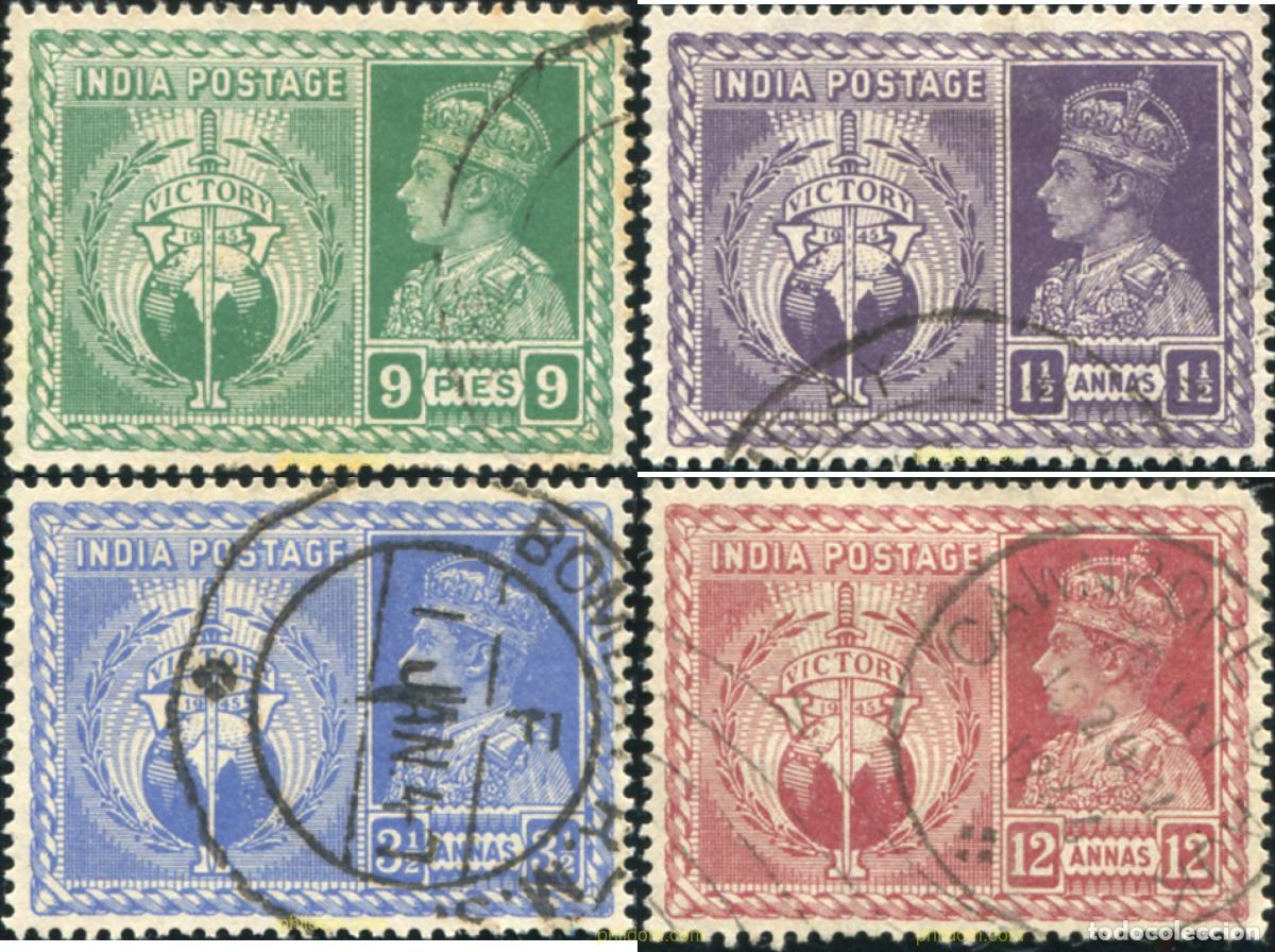Sellos: 785841 USED INDIA INGLESA 1946 ANIVERSARIO DE LA VICTORIA