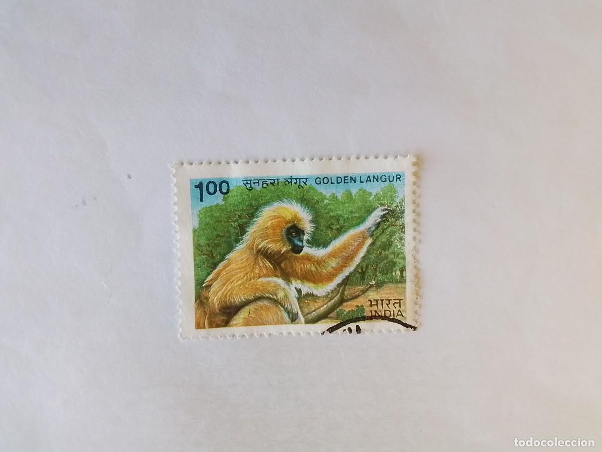 Sellos: A&Ntilde;O 2000 INDIA SELLO USADO