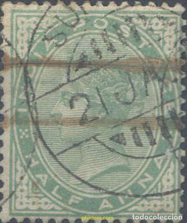 Sellos: 661055 USED INDIA INGLESA 1900 FILIGRANA DE ESTRELLA