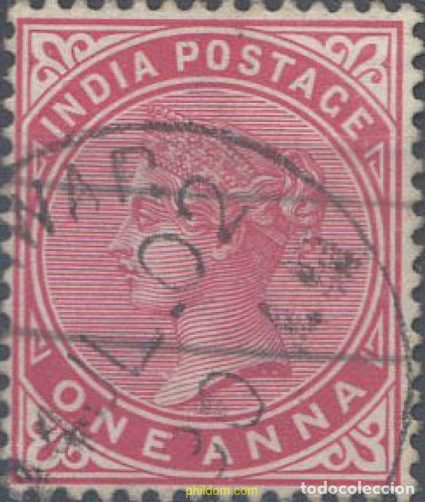 Sellos: 661056 USED INDIA INGLESA 1900 FILIGRANA DE ESTRELLA