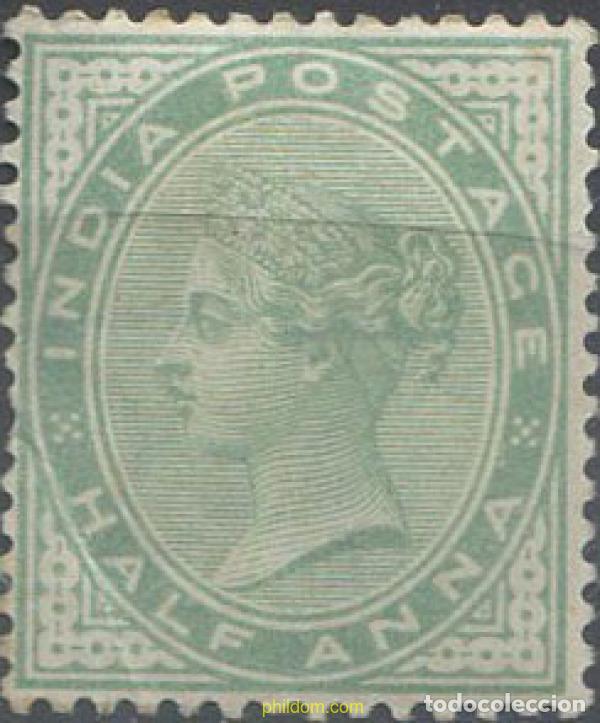 Sellos: 661054 HINGED INDIA INGLESA 1900 FILIGRANA DE ESTRELLA