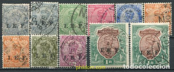 Sellos: 786095 USED INDIA INGLESA 1914 SELLOS DEL 1911 SOBRECARGADOS