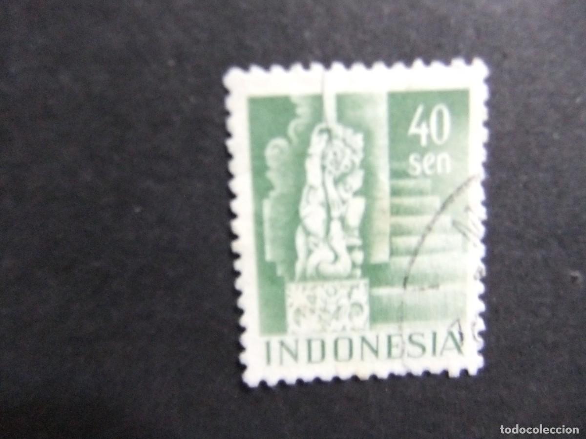 Sellos: 57 INDIA HOLANDESA 1949 / SERIE CORRIENTE / YVERT 356 FU