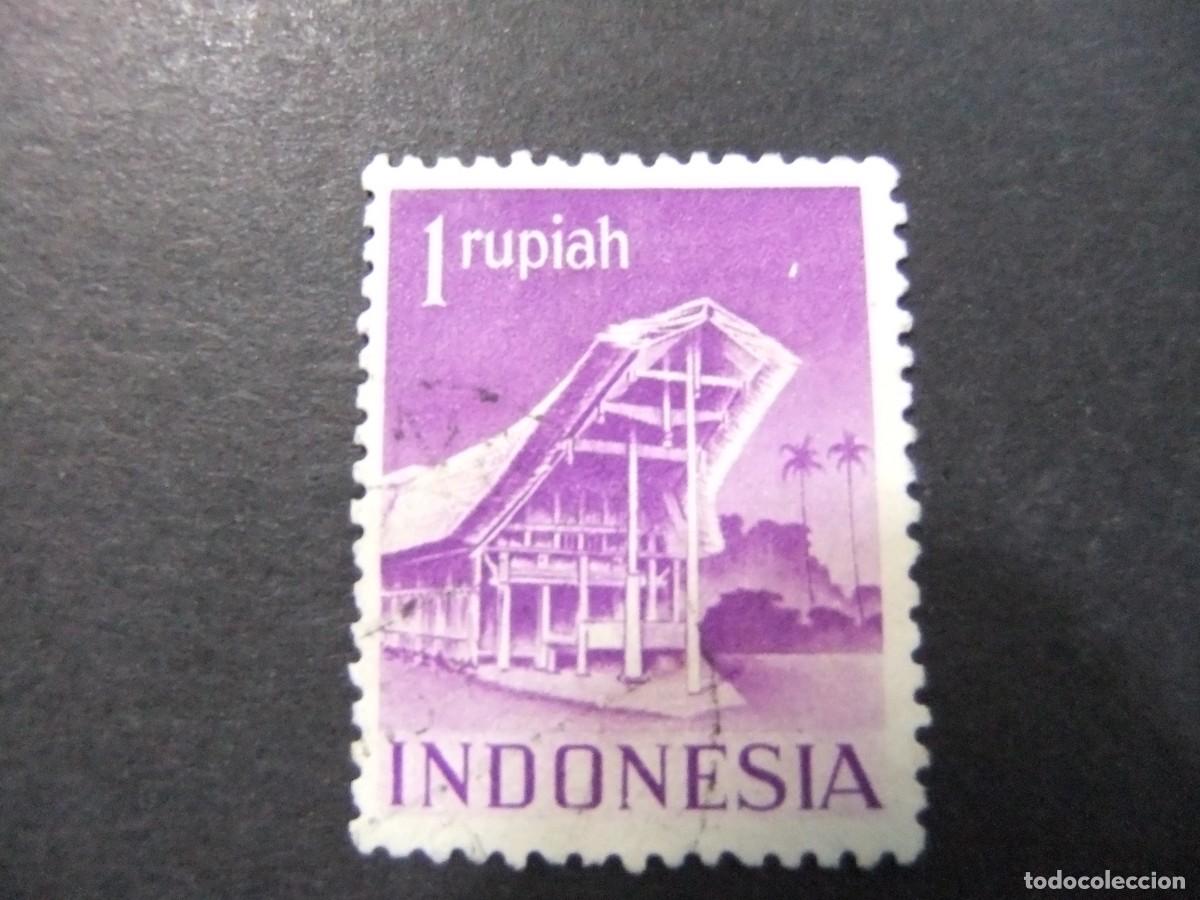 Sellos: 57 INDIA HOLANDESA 1949 / SERIE CORRIENTE / YVERT 361 FU