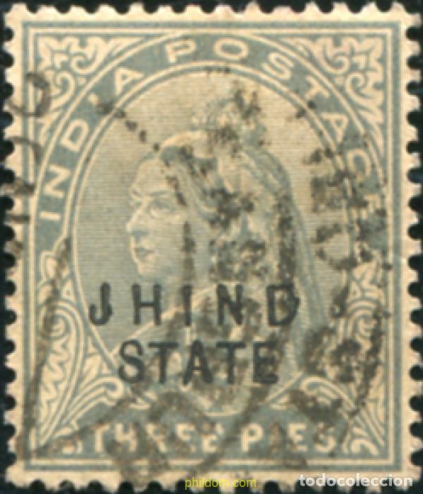 Sellos: 786832 USED JHIND 1903 SELLOS DE LA INDIA INGLESA DEL 1892-1900 SOBRECARGA - JHIND STATE-