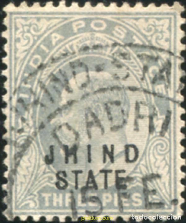 Sellos: 786836 USED JHIND 1903 SELLOS DE LA INDIA INGLESA DEL 1902-09 SOBRECARGA - JHIND STATE-