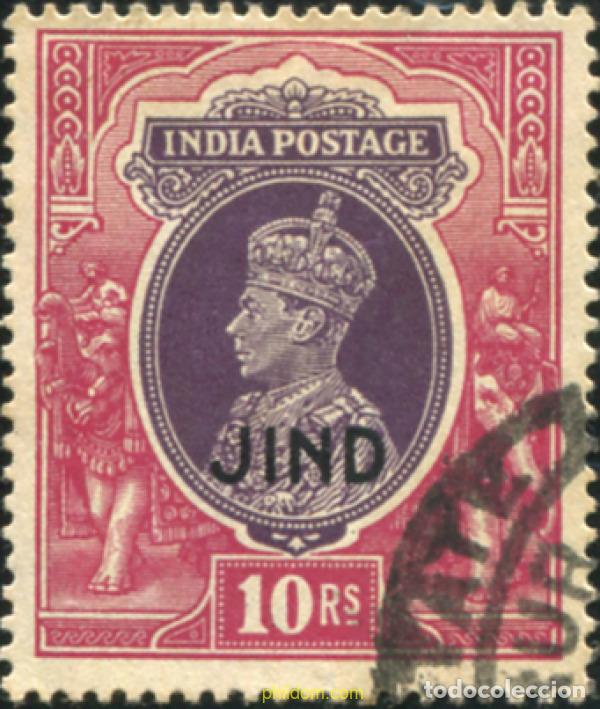 Sellos: 786847 USED JHIND 1942 SELLOS DE INDIA INGLESA DE 1937-41 SOBRECARGADOS