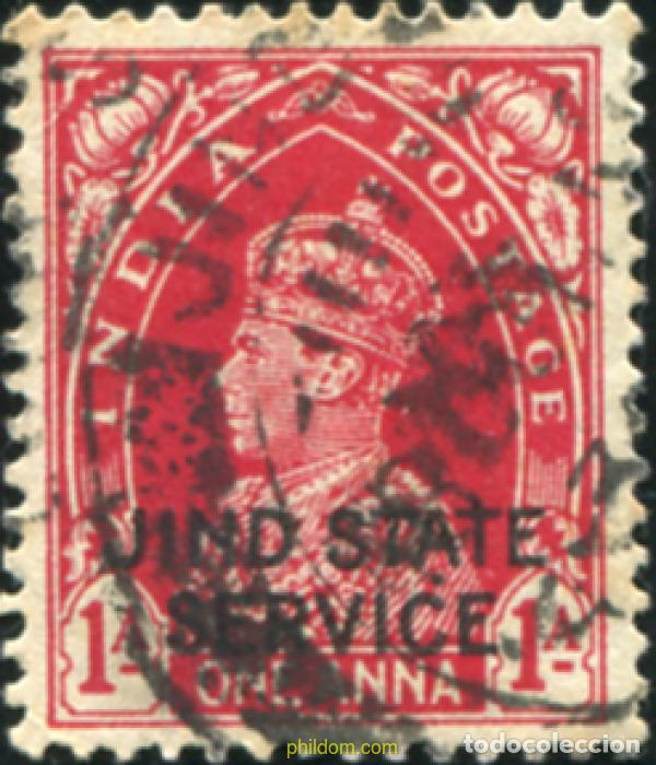 Sellos: 662662 USED JHIND 1938 SELLOS DEL 1938 DE INDIA SOBRECARGADOS