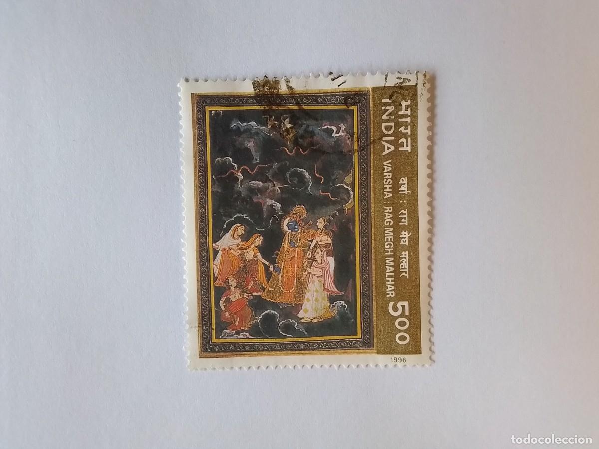 Sellos: A&Ntilde;O 1996 INDIA SELLO USADO