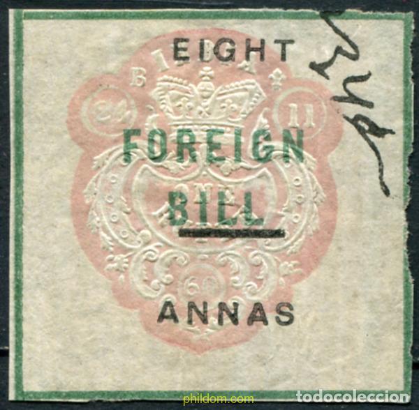 Sellos: 787869 USED INDIA INGLESA 1870 ESCUDOS