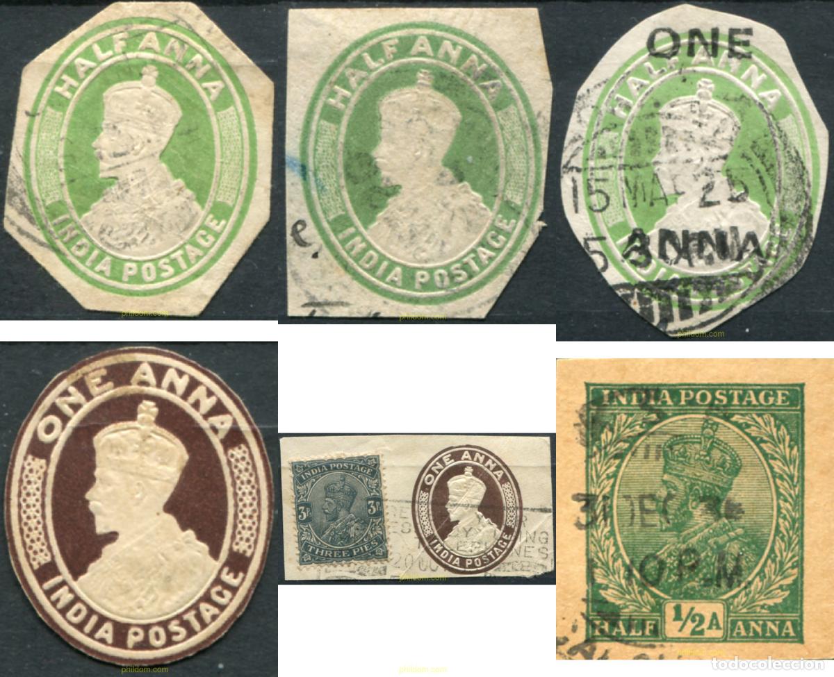 Sellos: 787873 USED INDIA INGLESA 1927 SELLOS DEL 1911-1926. FILIGRANA ESTRELLA MULTIPLE