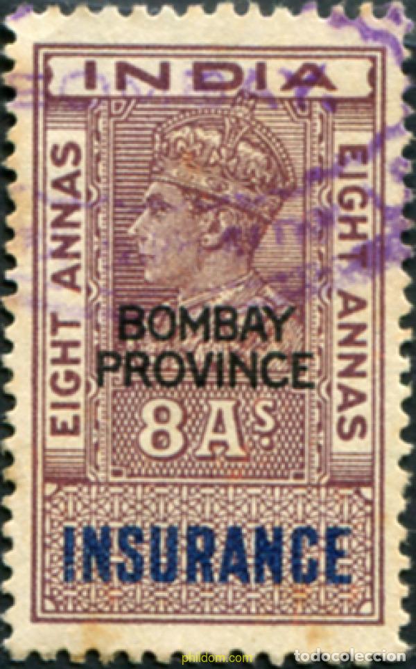 Sellos: 787880 USED INDIA INGLESA 1937 JORGE VI